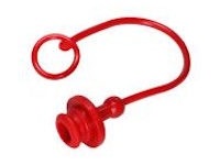 Stofplug rood NV BG-5