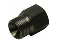 Verloop 3/8 Bsp Bu - 1/2 Bsp Bi  RVS