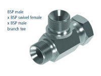 T-stuk 1/4 BSP 1 W