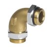 Bocht 90° Bu-Bu - 1-1/4" - 1-1/2"+ o-ring  instelbaar