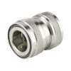 NITO 1/2" RVS coupler 1/2" BSP Femdraad + flat seal  NP