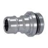 NITO 1/2'' RVS adapter met 1/2'' BSPbu.dr. + o-ring NP