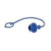 Stofplug blauw NV + ANV (standaard) BG-3