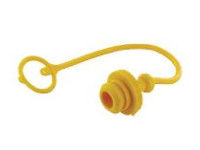 Stofplug geel NV + ANV (standaard) BG-3