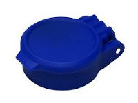 Stofklep F 1/2 blauw