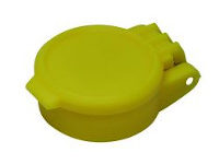 Stofklep F 1/2 geel