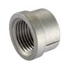 Afsluitdop 1-1/4'' rond verzinkt RVS  **