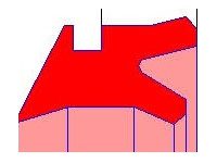 Dubbelafstrijker 68.6x82.95x9x13.7 NP