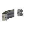 Zuigerafdichting PTFE brons 104.4x91.26x8.5 **