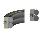 Zuigerafdichting PTFE brons 104.4x91.26x8.5 **