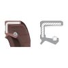 Oliekeerring + stoflip  55x80x10 FPM