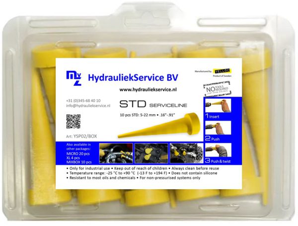Yelloc Service Plug Type 2 STDØ5-22 (10-p)  NP